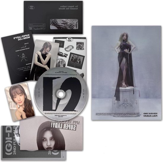 2nd Full Album [2 Ver.] Booklet Lyric Paper - Mini Poster - CD-R ...