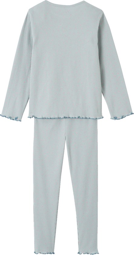 roze pyjama baby meisjes hartjes Little Label