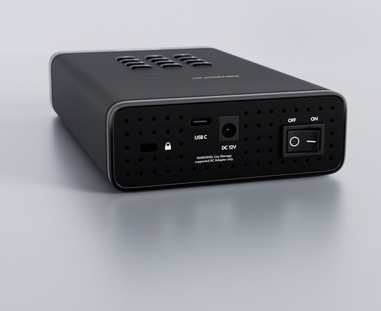 iStorage diskAshur DT3 HDD - externe harde schijf - 12TB - USB - 256-bit - Zwart van Merkloos — afbeelding 3