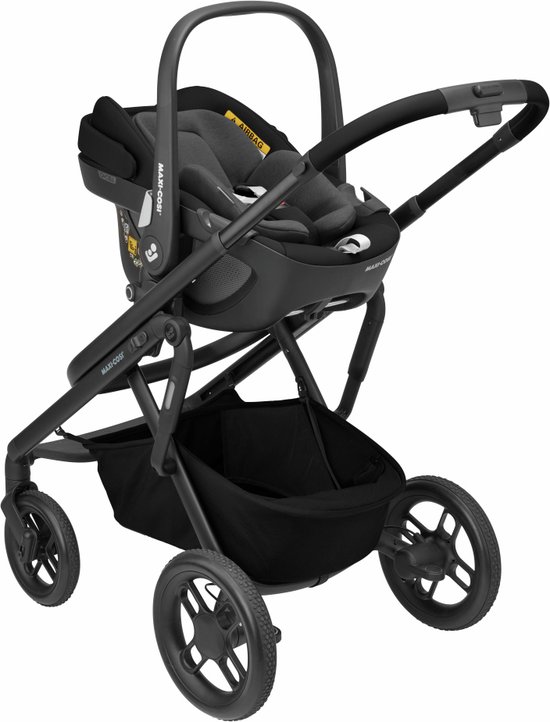 Maxi-Cosi Lila XP+ Kinderwagen - Essential Black - Kinderwagen inclusief reiswieg en zitje van Maxi-Cosi — afbeelding 5