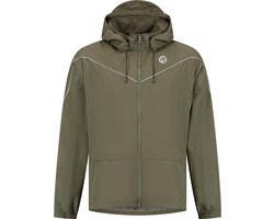 Rogelli Commuter Essential Fiets Regenjas Dames en Heren – Regenjack Waterdicht – Groen – Maat S