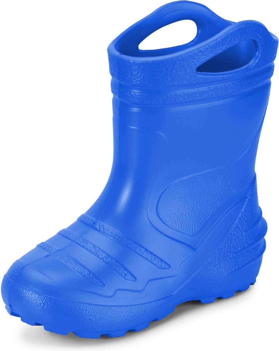 Ladeheid LA-KL-051-Summer Kinderen Regenlaarzen - Rubber Laarzen - EVA - Blauw - 23