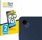 BROTECT - Screenprotector voor Samsung Galaxy Tab A9 Plus WiFi (ALLEEN Camera Lens) - Folie Beschermfolie transparant (2 Stuks)