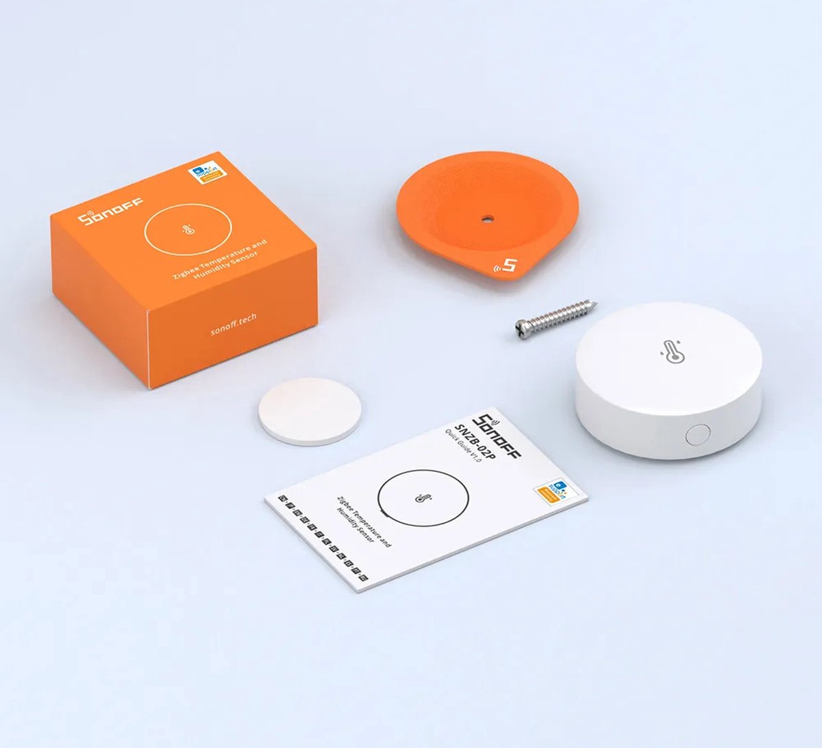 SONOFF SNZB-01P Wireless Zigbee Button Smart Remote 2-way Control Switch SOS Emergency Call Button Works With Alexa EWelink Hub | NL