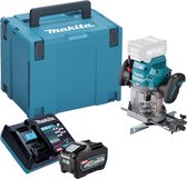 Makita RP 001 GT101 Draadloze bovenfrees 40 V max. 12 mm borstelloos + 1x accu 5.0 Ah + lader + Makpac