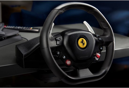 Thrustmaster T80 Ferrari 488 GTB - Racestuur en Pedalen - PS5/PS4/PC van Thrustmaster — afbeelding 3