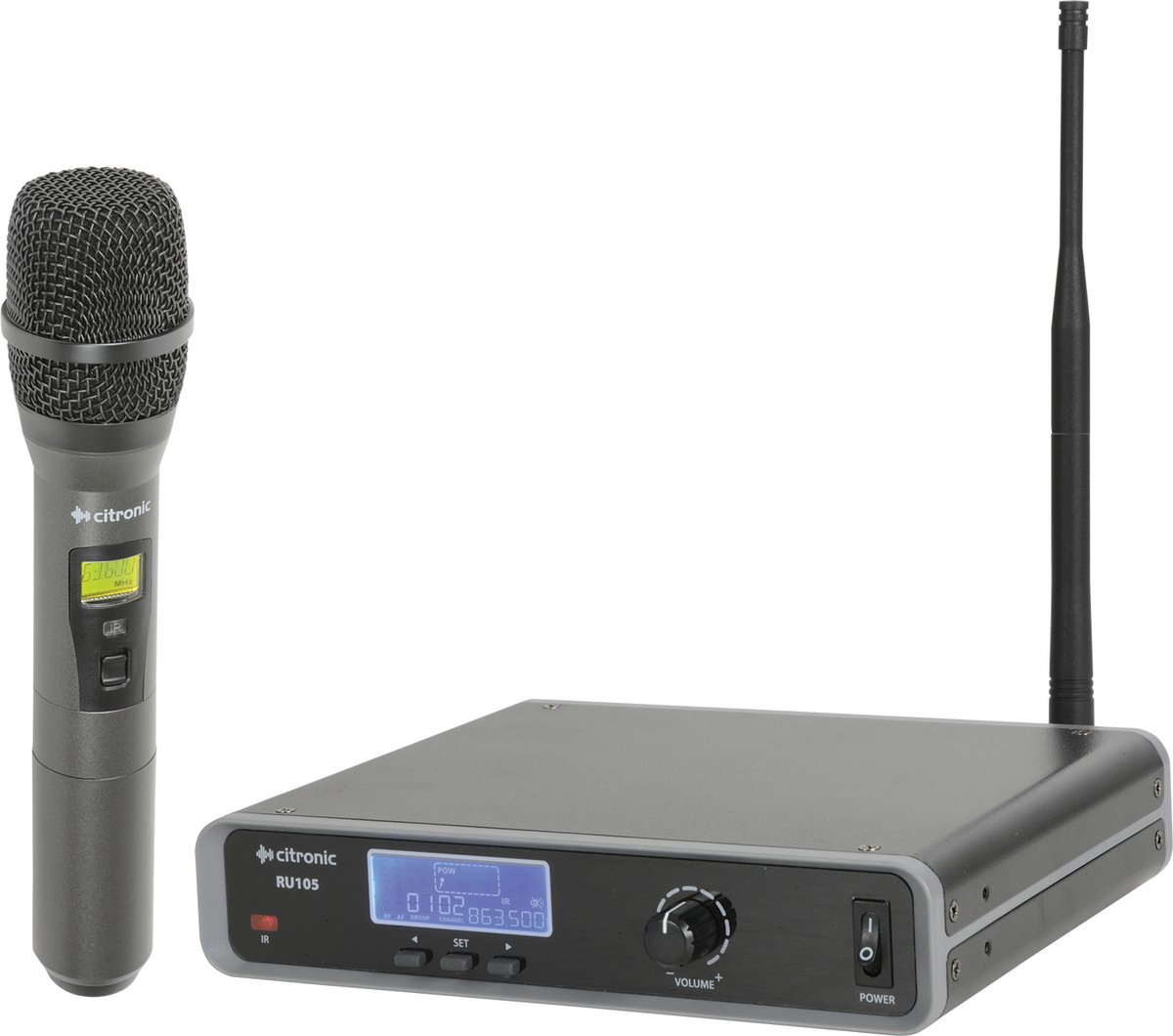 Citronic 171.972UK microfoon Zwart Radiomicrofoon