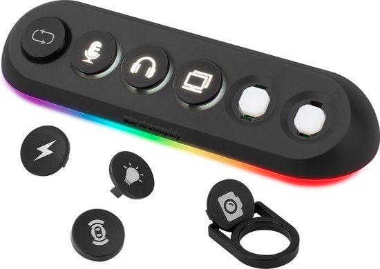 Streamsets Control Hub Streamplify HUB DECK 5 RGB-controller Zwart, RGB | bol