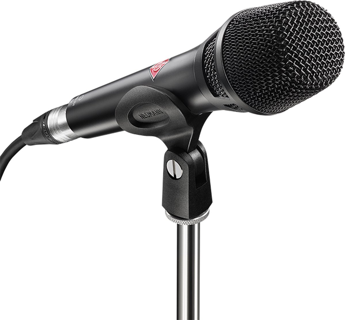 Neumann KMS 104 bk Zwart Microfoon voor podiumpresentaties