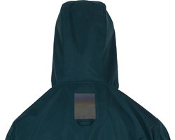 AGU Urban Outdoor - Regenjas - Bomberjas - Dames - Long fit - Poray 5000 - Waterdicht en ademend - Neopreen manchetten - Groen - XL