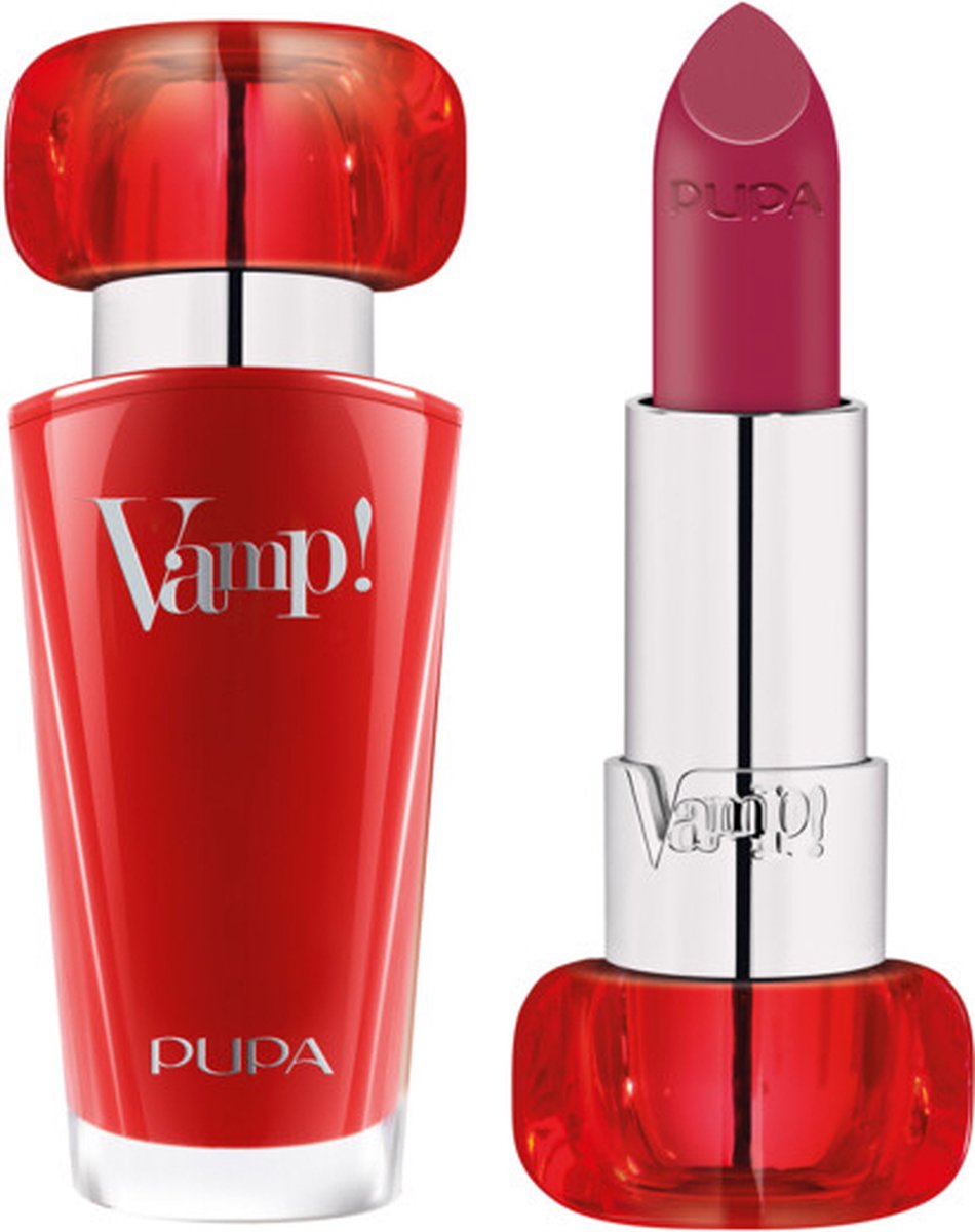 Goedkoopste PUPA Milano Vamp! ExtreMe Colour Lipstick 201 Black Cherry 3,5 gr