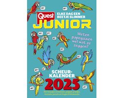 foto van Quest Junior Scheurkalender 2025 - kalender voor kinderen - leuk cadeau