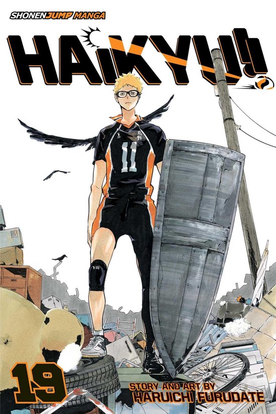 Haikyu, Vol 19 Moon's Halo Volume 19 - cover