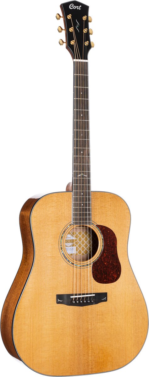 Cort Gold-D6 – Massief Mahonie, Torrefied Sitka & Puur Akoestisch