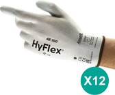 Gants De Travail, Ultra-Fins, Multiusage, Bricolage, Peinture, Gants Tactiles, Travaux de Précision 12 paires HyFlex 48-100