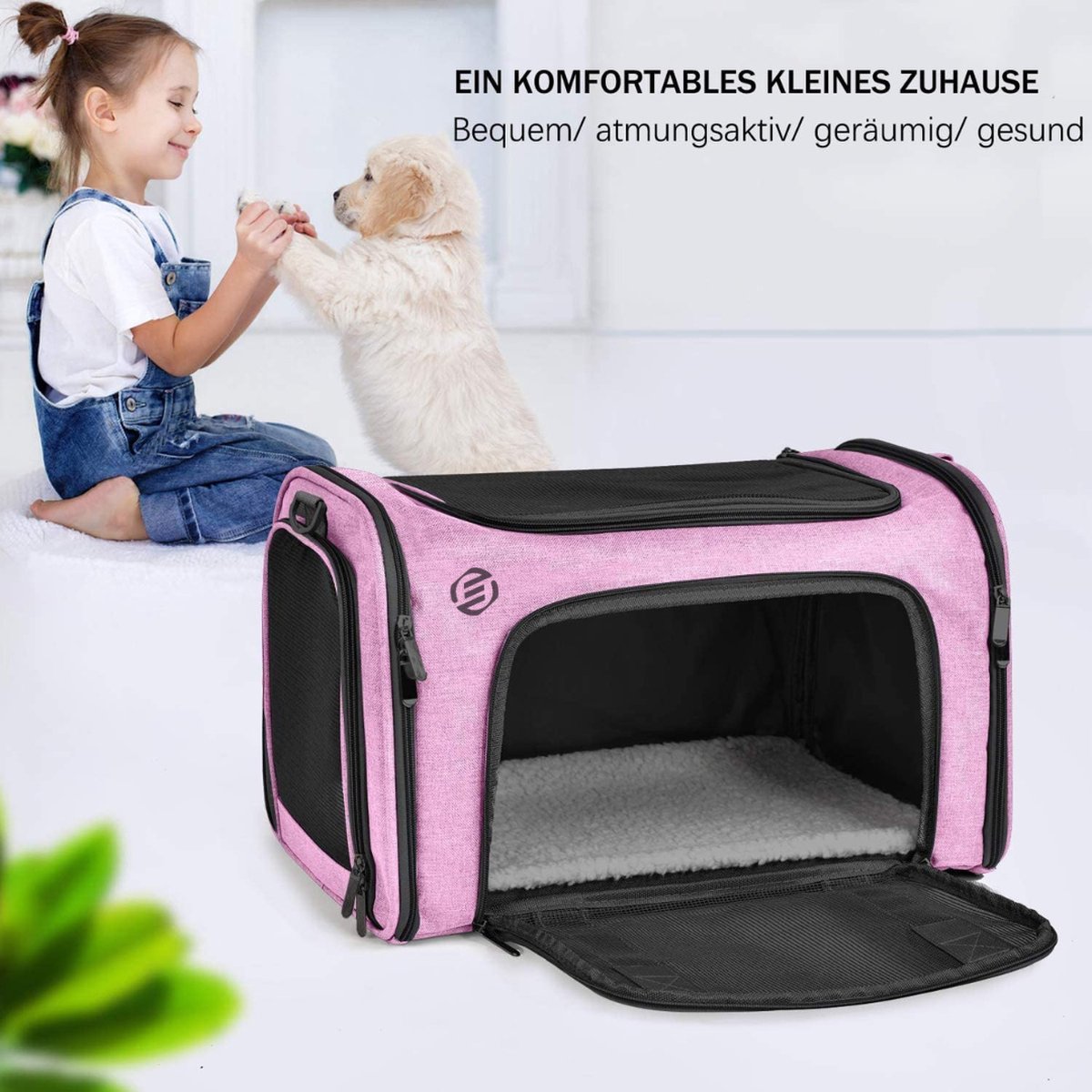 Equivera Katten Vervoersbox - Kattenvervoersbox - Reistas Katten - Reismand - Kattendraagtas - Transporttas