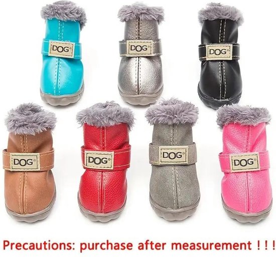 Nivard Chaussures pour Chien Protecteur de Patte - Chaussures pour Chien - 4 Pièces - Chaussures pour Chien - Protection des Pattes Chien - Résistant à l'eau - Antidérapant - Jaune - S