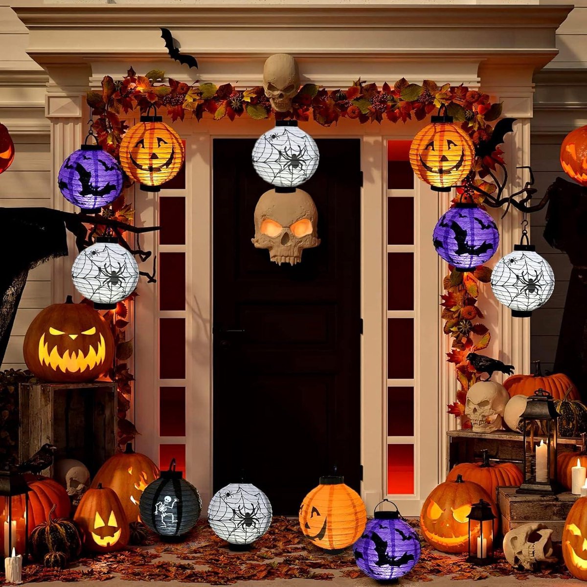 WD&CD 4 stuks lantaarnstokken, led-lantaarnstaaf, elektronisch, voor St. Martin Halloween, toverstaf, feest, kostuumfeesten WD&CD 4 stuks lantaarnstokken, led-lantaarnstaaf, elektronisch, voor St. Martin Halloween, toverstaf, feest, kostuumfeesten
