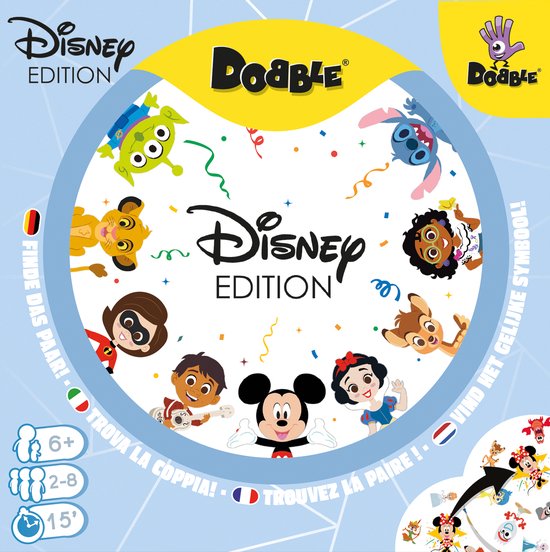 Foto: Dobble disney 100 years of wonder kaartspel