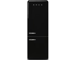 Smeg FAB38RBL5 - Koel- en vriescombinatie - Scharnier rechts - Zwart