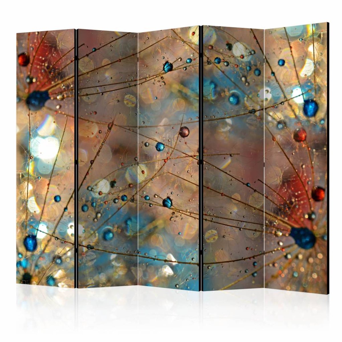Vouwscherm - Magische wereld 225x172cm , gemonteerd geleverd, dubbelzijdig geprint(kamerscherm)
