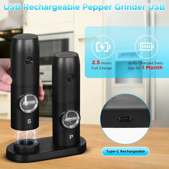 Silvercrest Elektrische peper- en zoutmolen pastel aanbieding bij Lidl