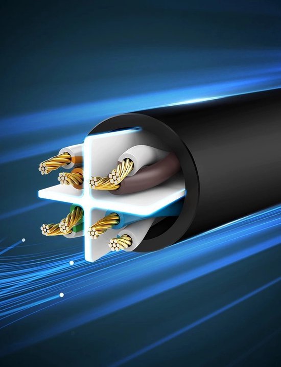 Ugreen 20160, 2 m, Cat6, U/UTP (UTP), RJ-45, RJ-45