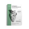 Boekomslag met een illustratie van een mensenhart in zwart-wit en de titel 'Pocket Cardiologie en vasculaire geneeskunde'.