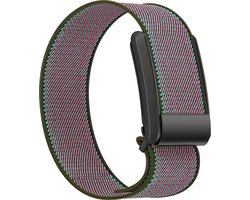 EP Goods - Bandje geschikt voor WHOOP 3.0 & WHOOP 4.0 - Nylon - Armband - Verstelbaar Polsbandje - Grijs/Blauw