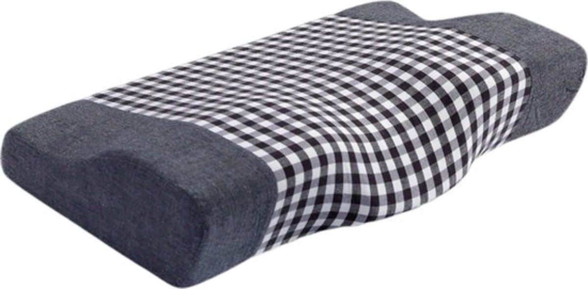 Bovista Anti Snurk Kussen - Anti Snurk Producten - Snore Stopper - Snurken - Kussen Zij Slaper - Apneu Kussen - Tegen Snurken - Grijs