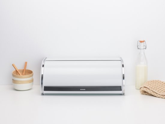 Brabantia Boîte à pain avec couvercle coulissant - White