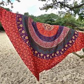 Bol.com XXL strandlaken - 240 x 210 - MEGA groot strandkleed - Zomer laken - sprei - mandala wandkleed - Yoga kleed - Picknick k... aanbieding