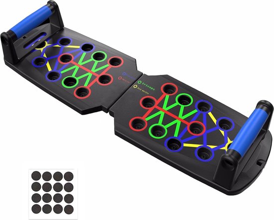 Pushup Board Pieghevole - Attrezzatura Per Allenamento Muscolare Toracico, Pieghevole, Per Uomini E Donne - Foto 7