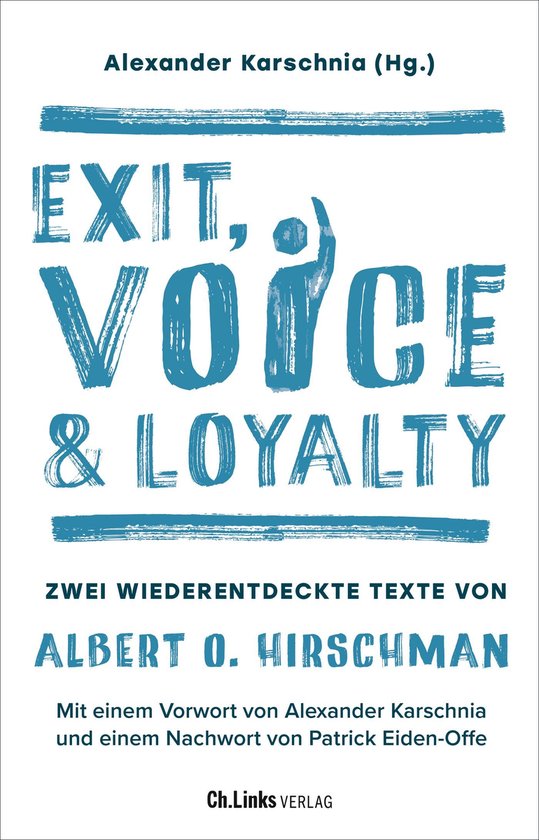Exit, Voice & Loyalty - cover