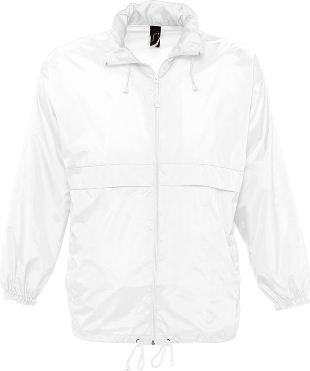 SOL'S Unisex Windbreaker Surf Jacket L889 - White - M
