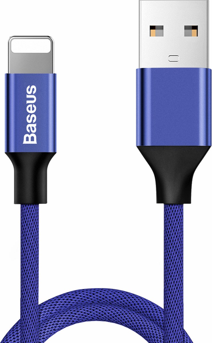 Baseus Yiven Lightning 1,2M 2A Kabel (Blauw)
