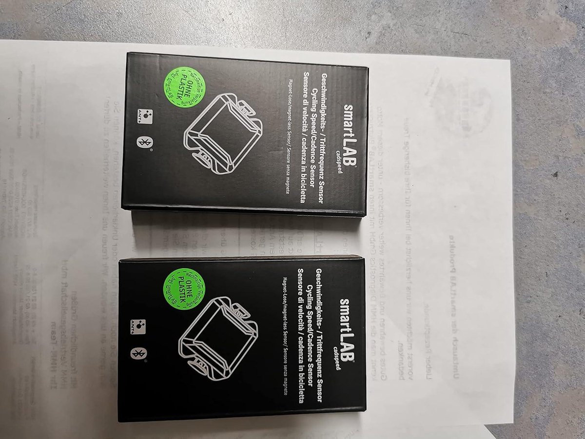Bluetooth-ANT+ trapfrequentie/snelheidssensor voor fietsen zonder magneten - Wahoo Fitness Zwift E-lite HRV Openrider thumbnail 5