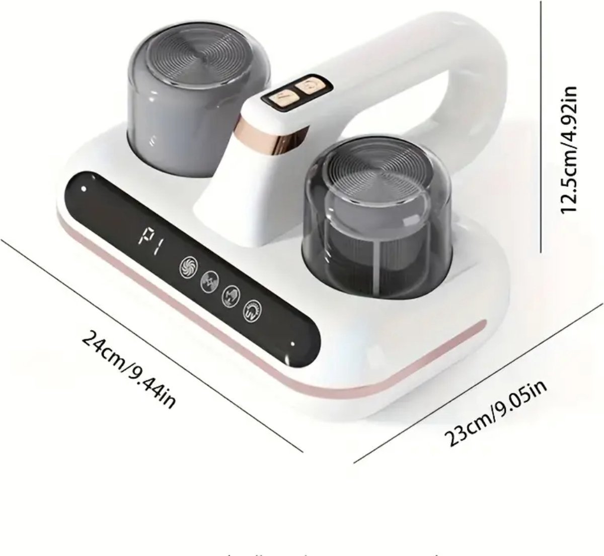 Bovista Kruimeldief Snoerloos Groen Auto Stofzuiger - afbeelding 3