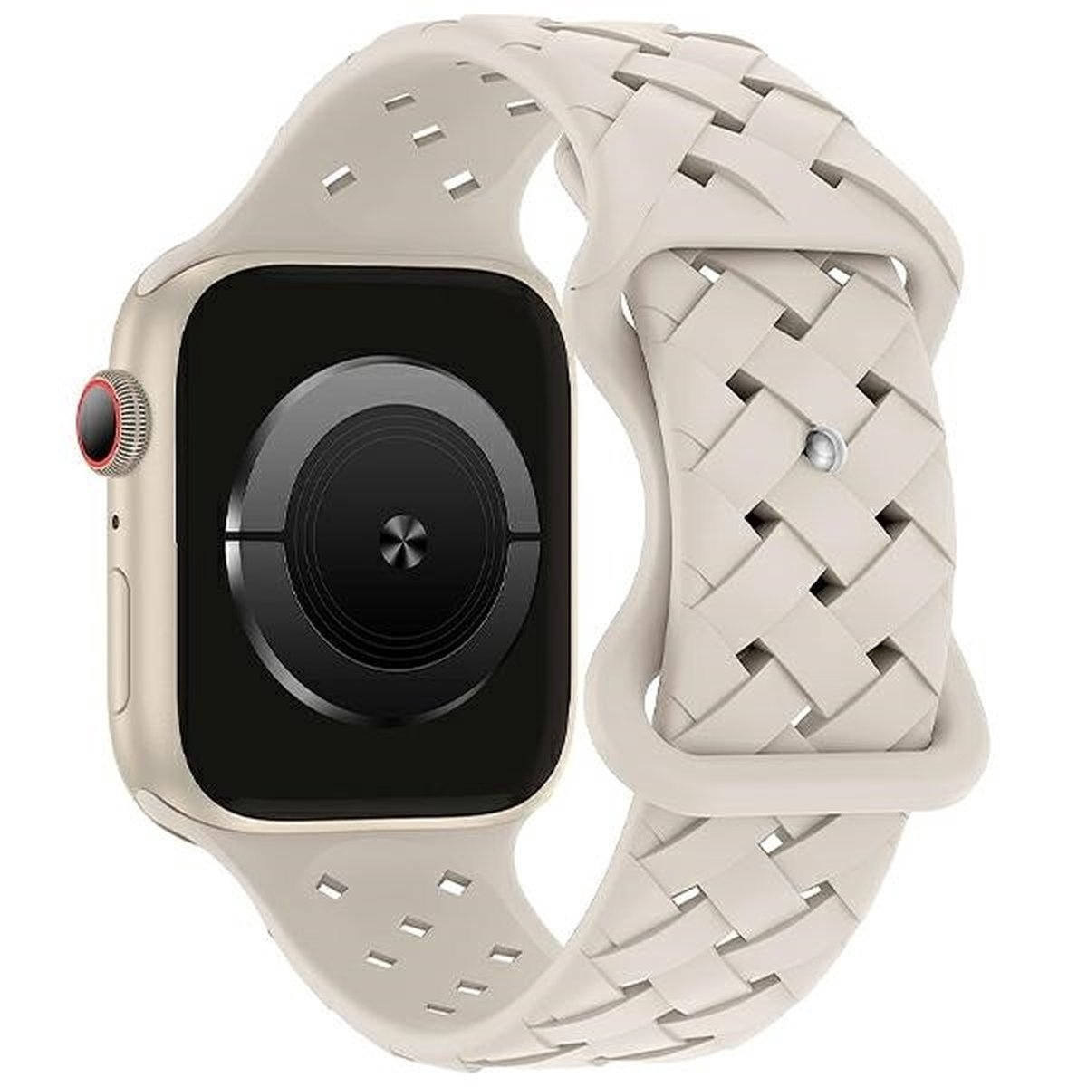 Beline pasek Apple Watch Silicone 42-44-45-49mm red