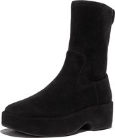 FitFlop F-Luma Boot - Daim Stretch (Enveloppé) NOIR - Taille 37