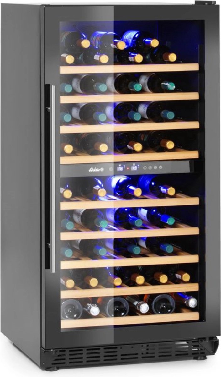 Arktic Wijnkoeler 2 Zones 72 Flessen 232L Professioneel - afbeelding 3