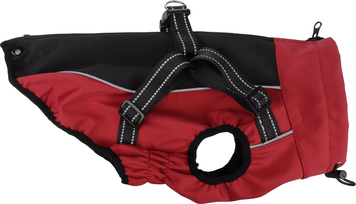 Flamingo Hondenjas Dexter Rood 50cm