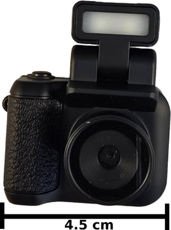 Mini Caméra DVR HD Numérique - Avec écran - Batterie 600 min - Porte-clés - Zwart - Caméra photo et vidéo - Avec flash pop-up -