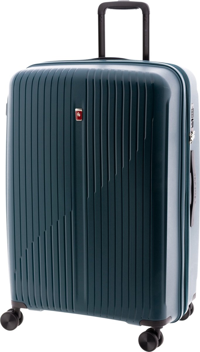 Gladiator Calypso Grote Expandable Koffer met TSA slot - 73 cm - 93/104 liter - Petrol