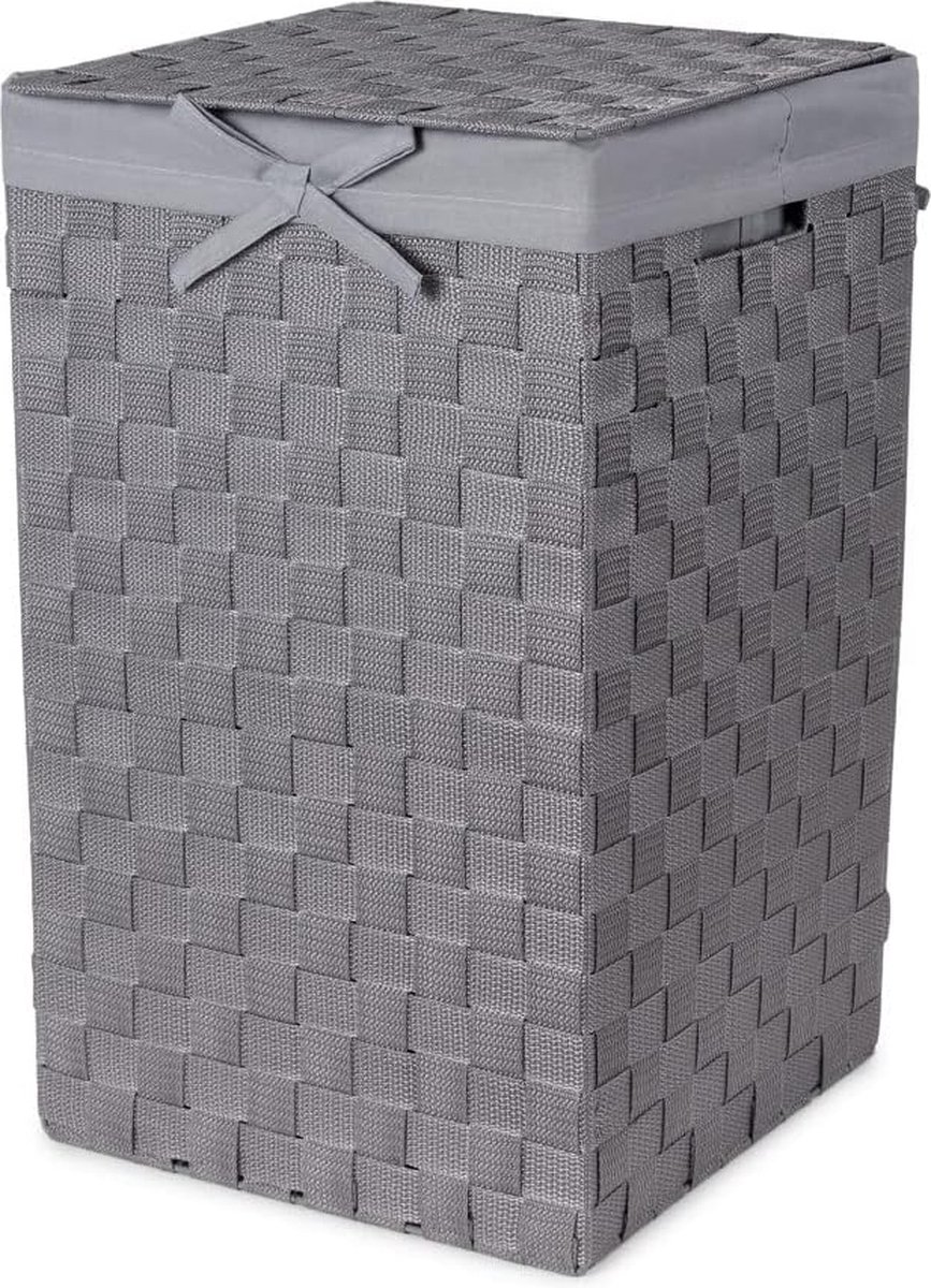 Wasmand Grijs 30 x 30 x H.50 cm
