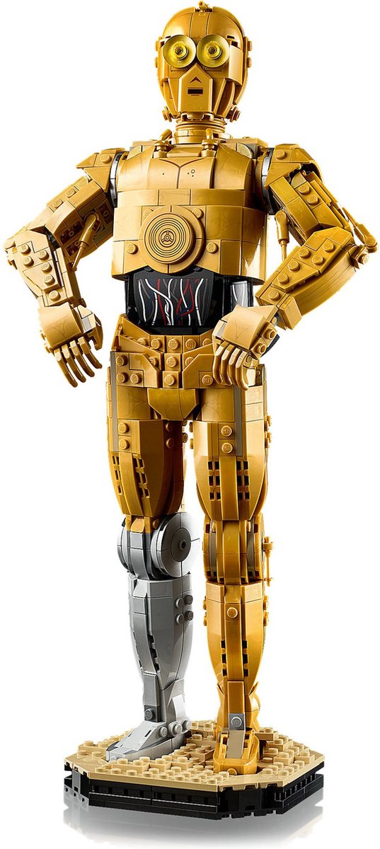 LEGO Star Wars - C-3PO Decoratie Bouwpakket met Droid Figuur - 75398 — afbeelding 11