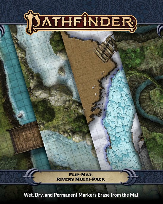 Pathfinder Flip-Mat: Rivers Multi-Pack - cover
