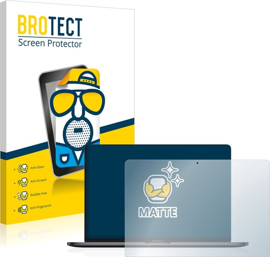 BROTECT - Screenprotector voor Apple MacBook Pro 13" 2022 - Folie Beschermfolie matte