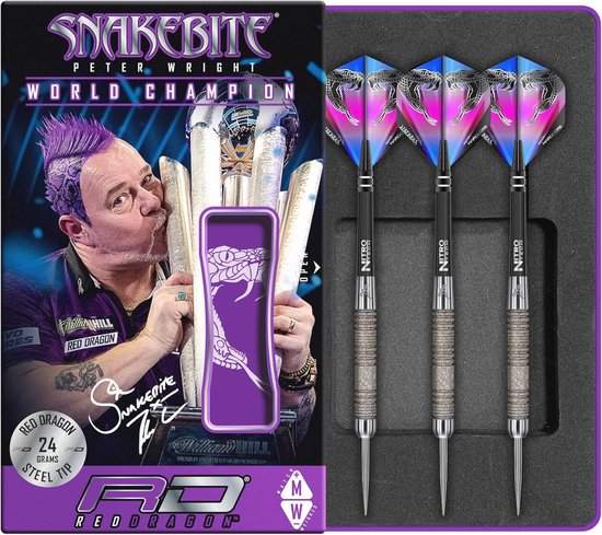 Confessions 85% Tungsten RedDragon - dartpijlen