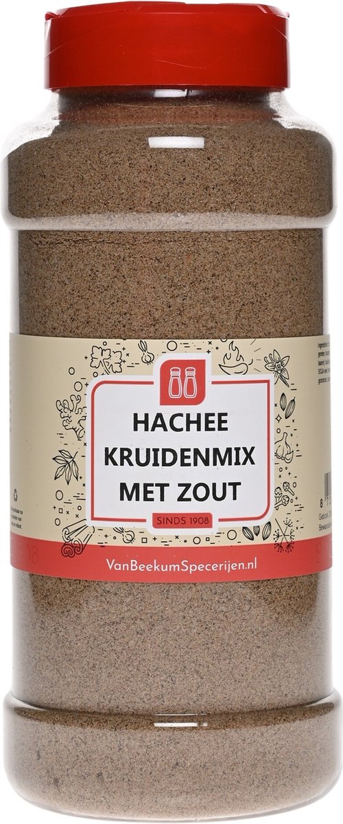 Goedkoopste Van Beekum Specerijen - Hachee Kruidenmix Met Zout - Strooibus 750 gram